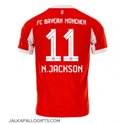 Bayern Munich Nicolas Jackson #11 Kotipaita 2025-26 Lyhythihainen Bayern Munich Nicolas Jackson #11 Kotipaita 2025-26 Lyhythihainen